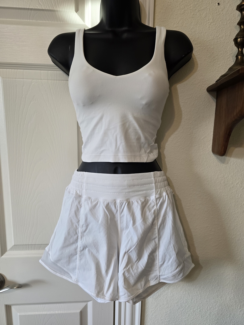Lululemon White Women's Athletic Set